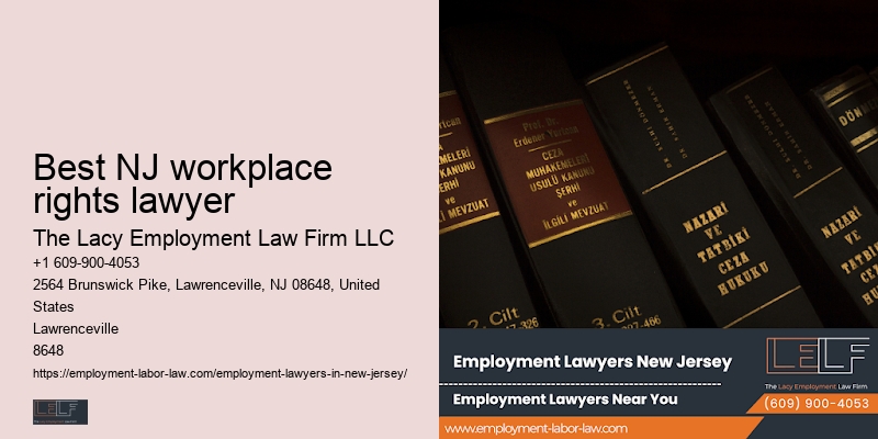 NJ wrongful termination attorney recommendations