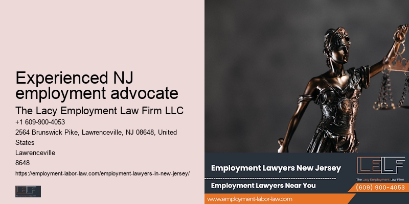 NJ attorney for employment law