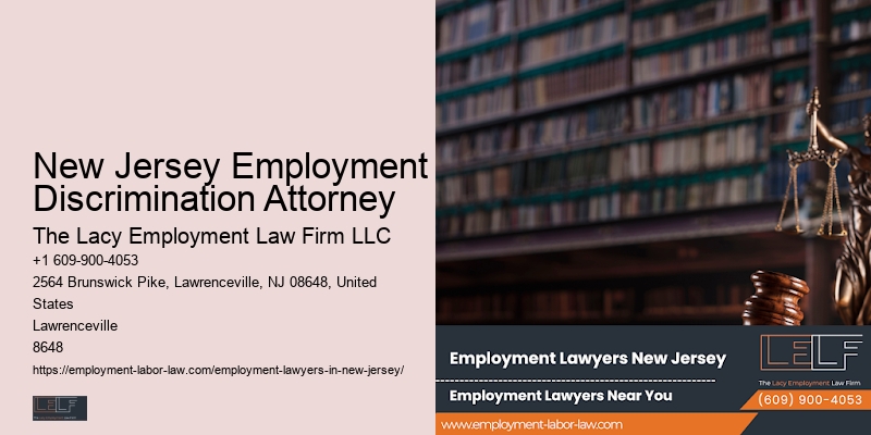 certified New Jersey Employment Discrimination Attorney employee law attorney