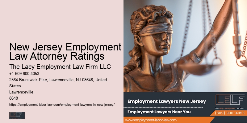 Employment law firm New Jersey Employment Law Attorney Ratings reviews