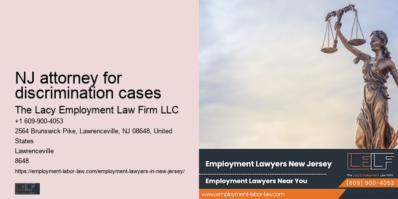 Workplace retaliation legal services NJ