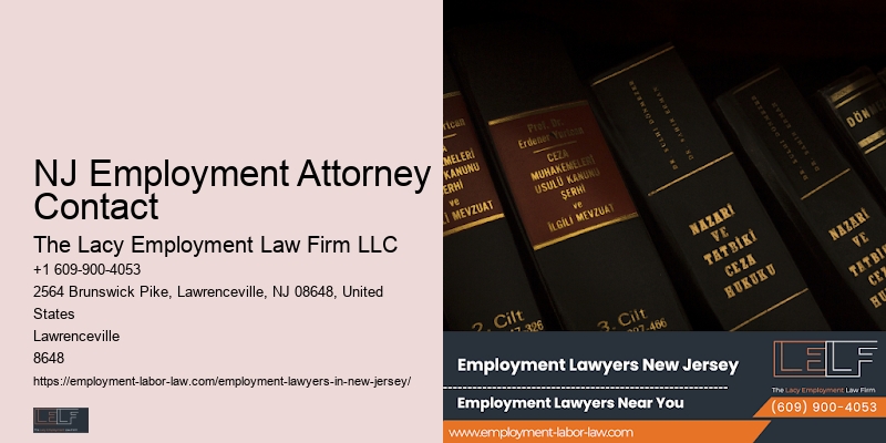 Experienced NJ wrongful termination attorney