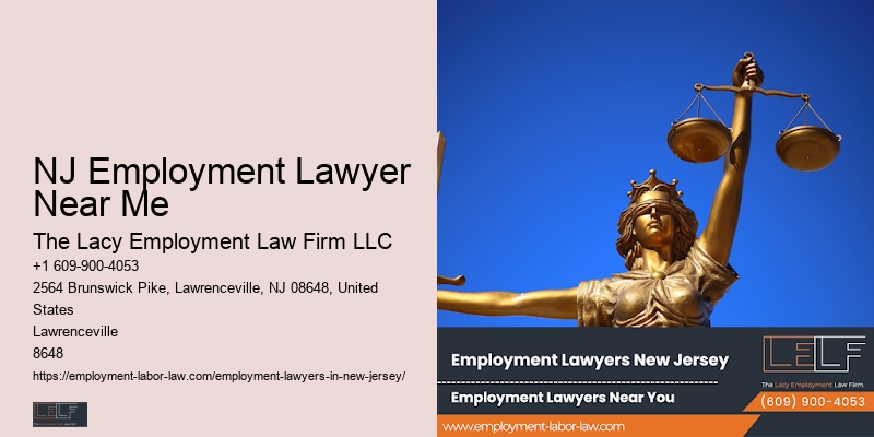 NJ employment law representation