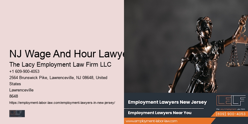 reliable NJ Wage And Hour Lawyer employee law attorney