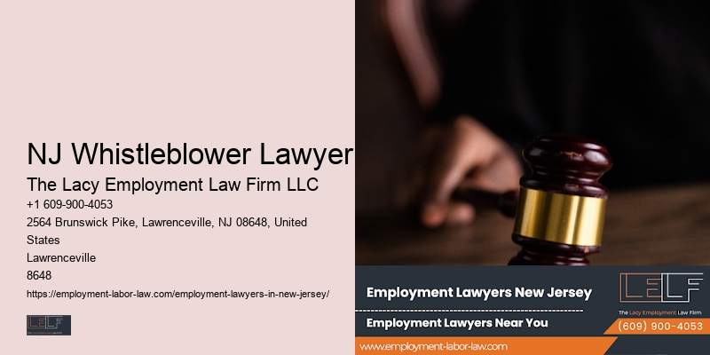NJ Whistleblower Lawyer workplace discrimination lawyer tips