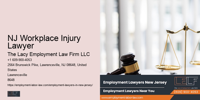 Employee benefits lawyer in NJ Workplace Injury Lawyer