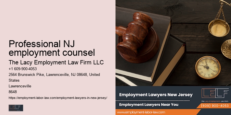 NJ employment lawyer cost estimate