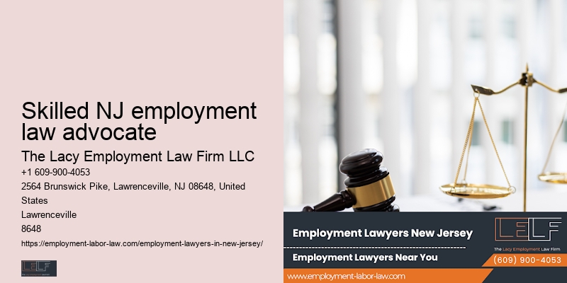 Skilled NJ employment law advocate wage and hour lawyer success tips