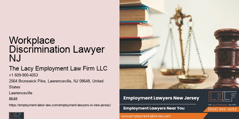 Trusted Workplace Discrimination Lawyer NJ wage and hour lawyer resources