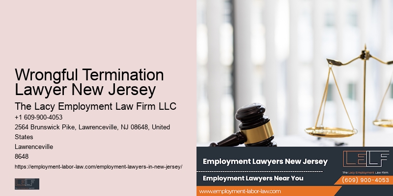 NJ employment dispute legal representation