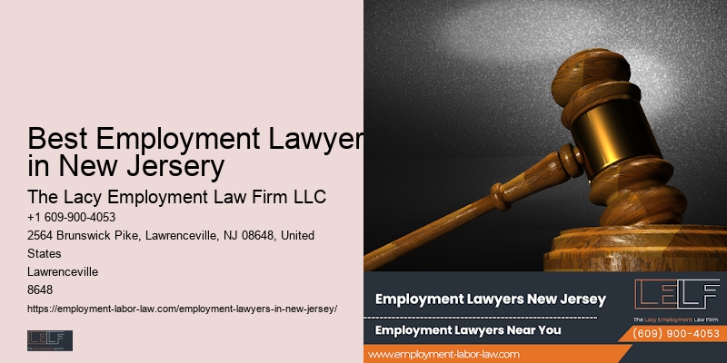 Wrongful Termination Law Services NJ