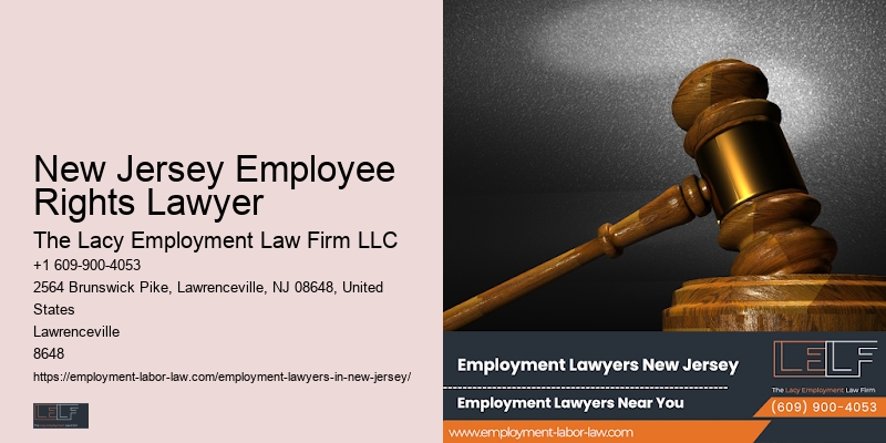 New Jersery Employment Law Testimonials