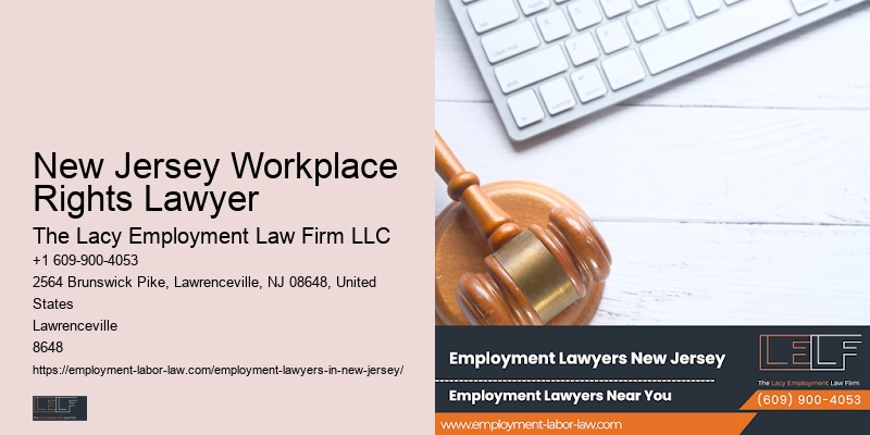 New Jersey Workplace Rights Lawyer Workplace Legal Advisor