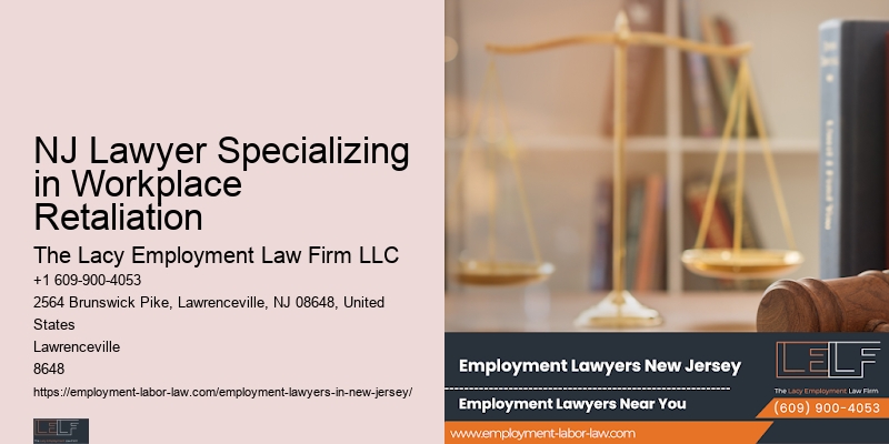 New Jersery Employment Law Representation