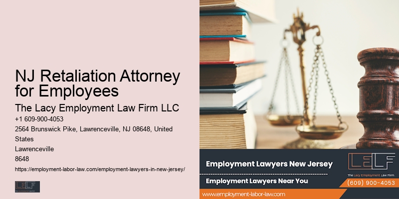 Employment Lawyer in NJ Retaliation Attorney for Employees