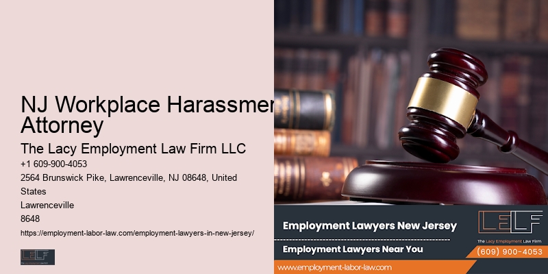 Workplace Harassment Attorney NJ