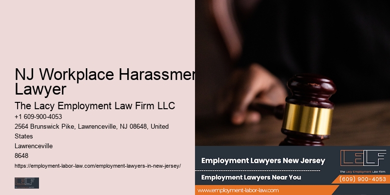 Employment Lawyers in NJ Workplace Harassment Lawyer
