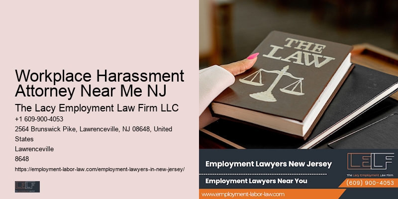 Workplace Harassment Attorney Near Me NJ
