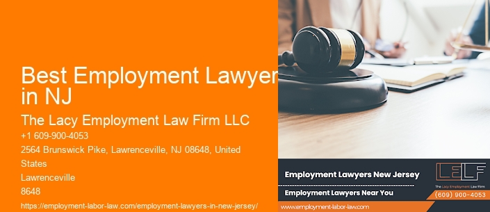 Best Employment Lawyer in NJ