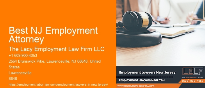 Best NJ Employment Attorney