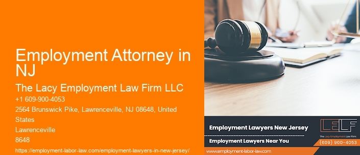 Employment Attorney in NJ