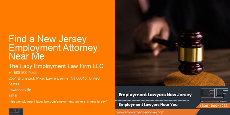 Find a New Jersey Employment Attorney Near Me