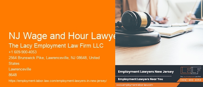 NJ Wage and Hour Lawyer
