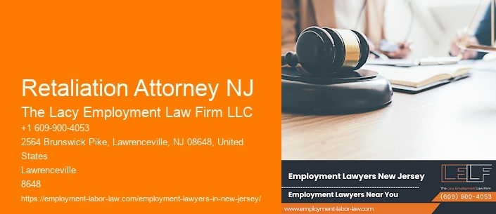 Retaliation Attorney NJ