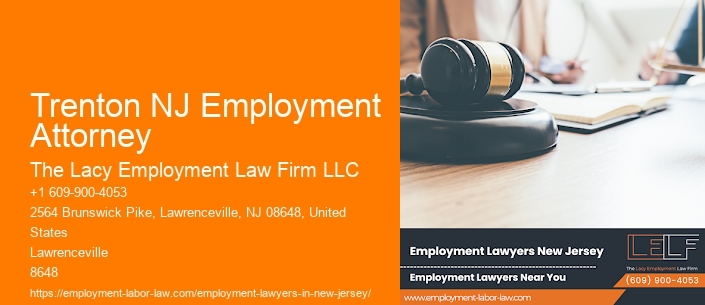 Trenton NJ Employment Attorney