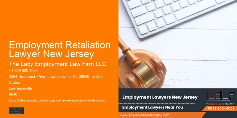 Employment Retaliation Lawyer New Jersey