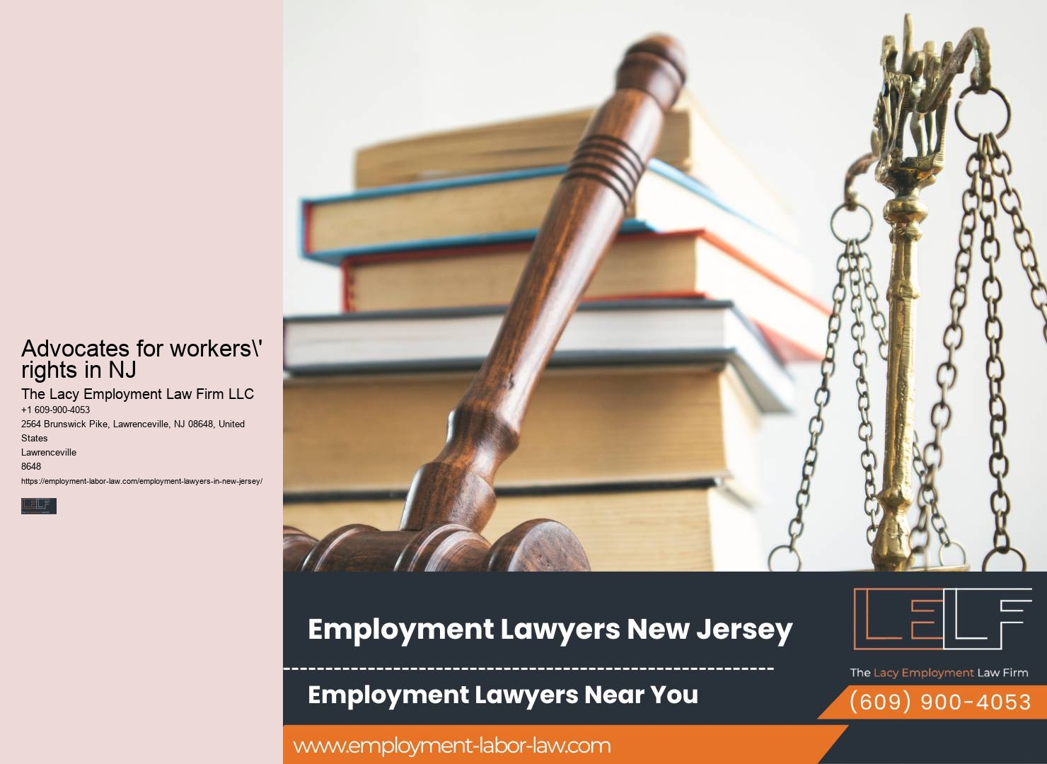 Experienced NJ Employment Attorneys