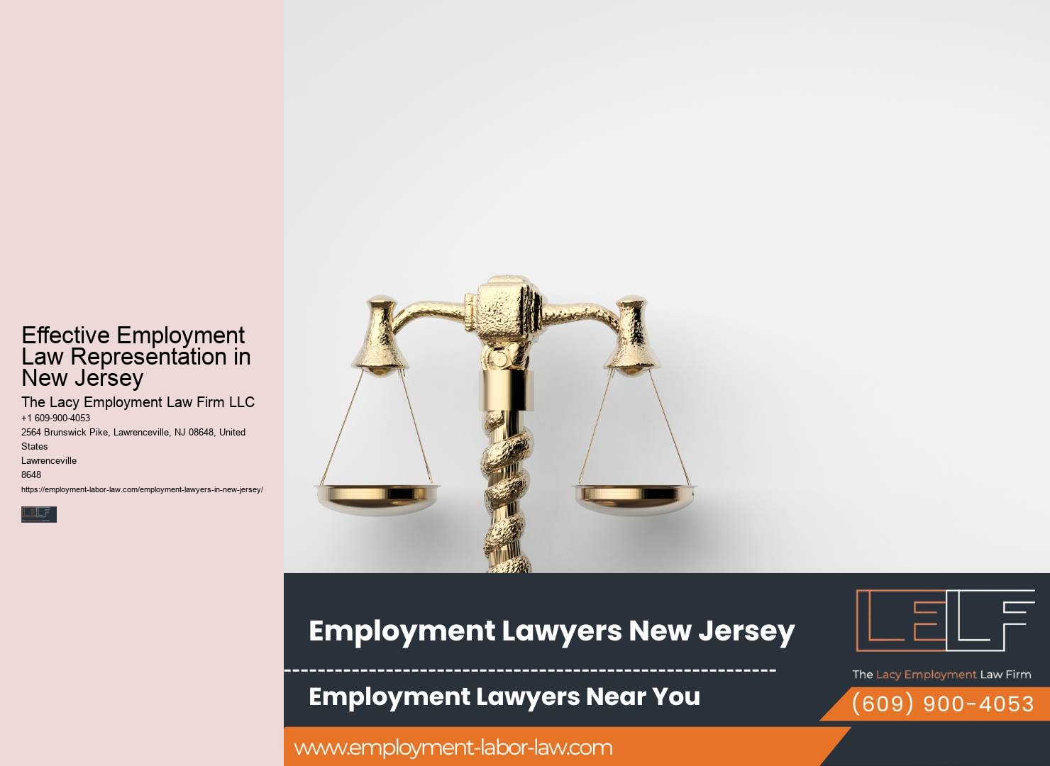 NJ Employment Lawyers for Wrongful Discharge