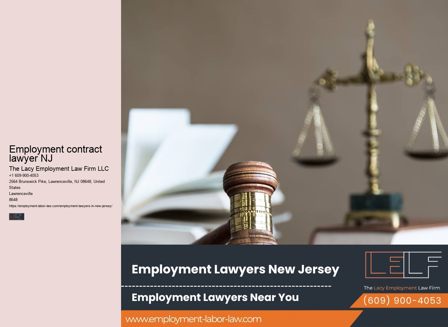 NJ Employment Lawyers Free Consultation