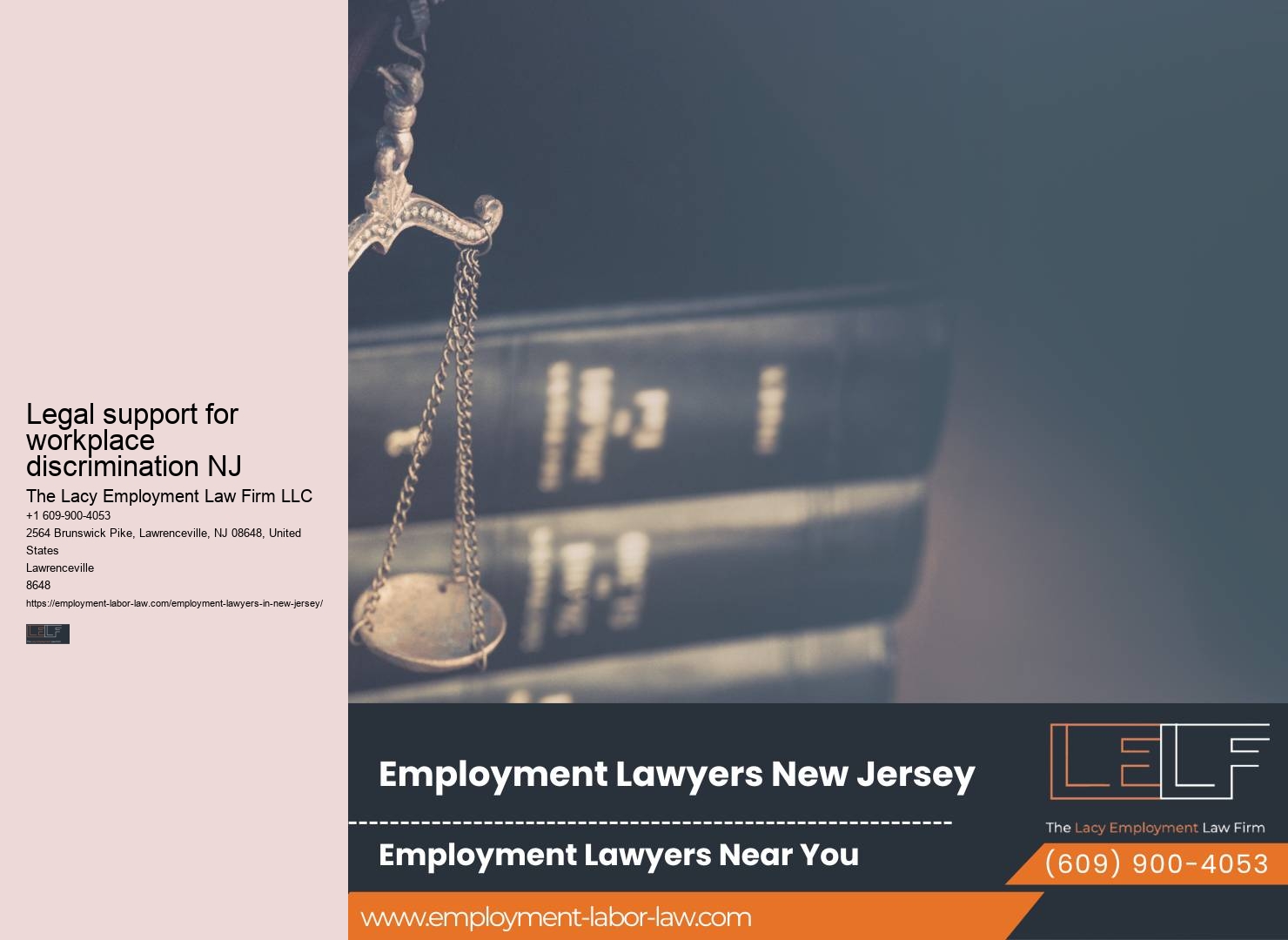 Reliable Employment Law Guidance in New Jersey