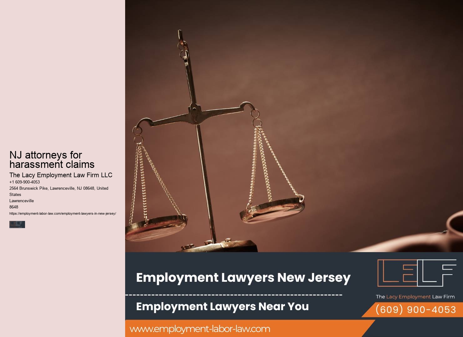 NJ Employment Dispute Resolution