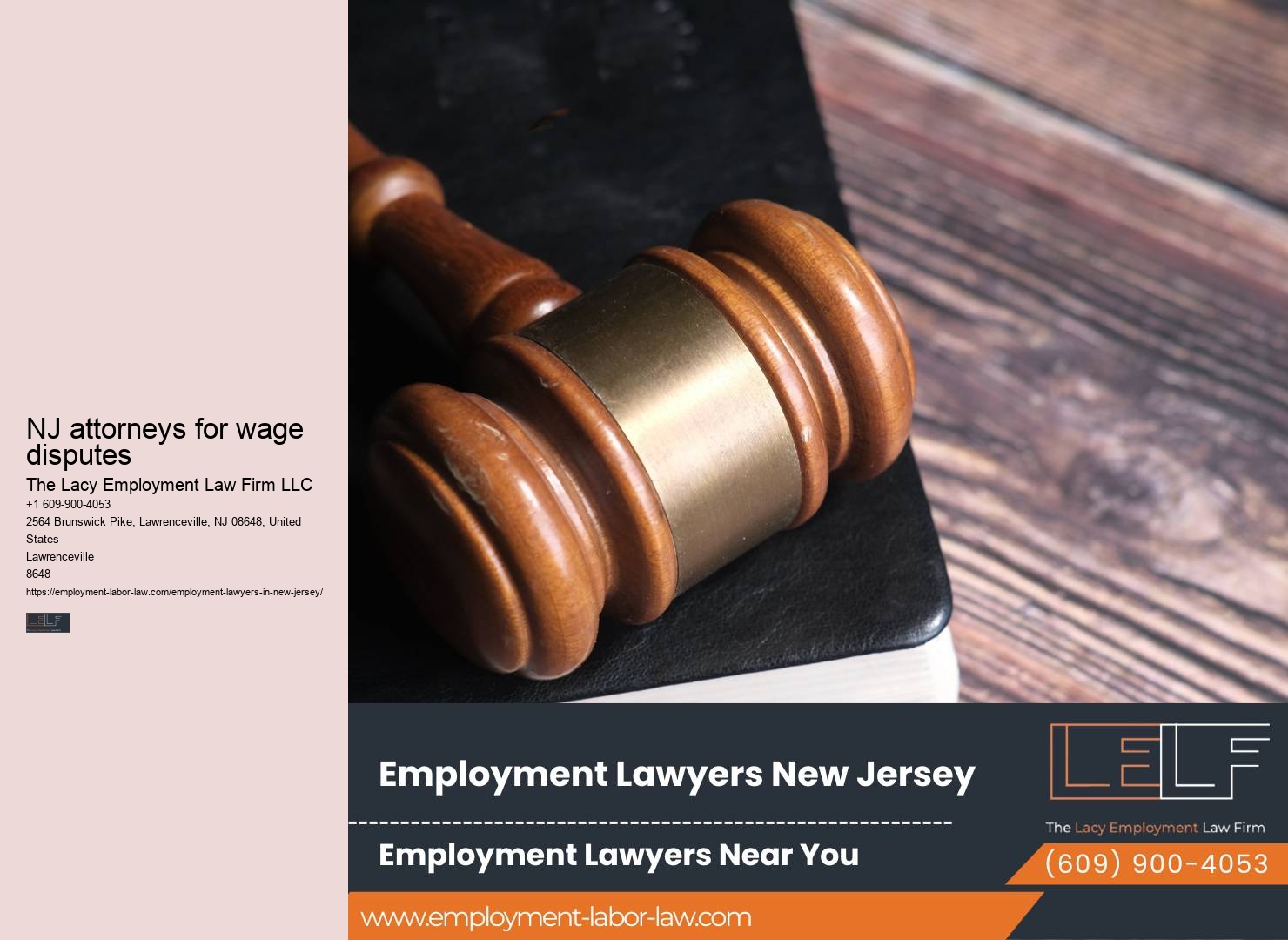 NJ Employment Lawyers for Non-Compete Agreements