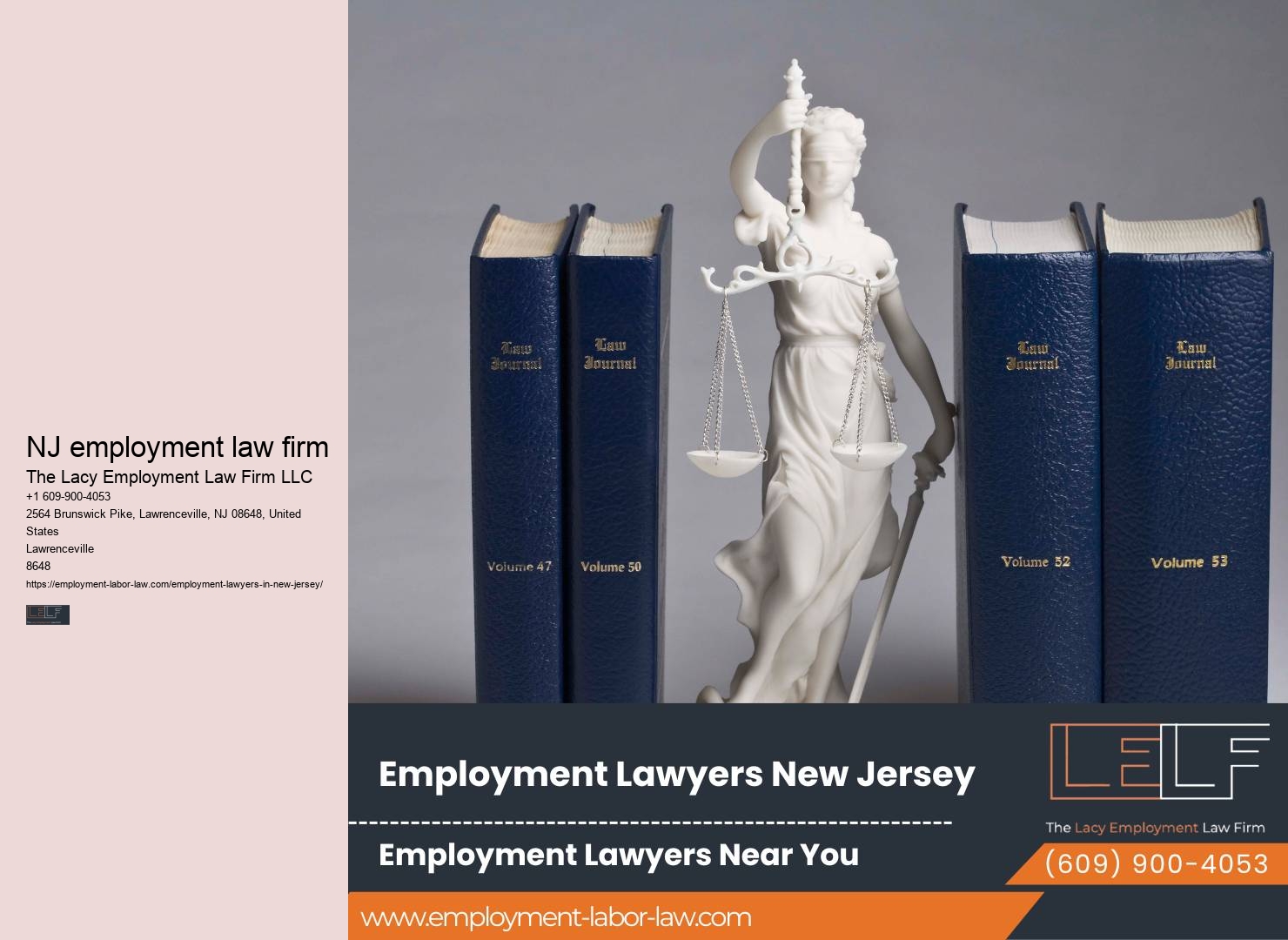 Knowledgeable NJ FMLA lawyers