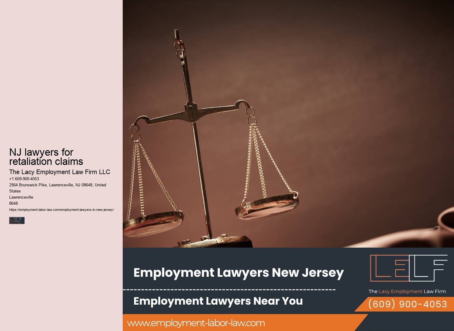 Get Legal Advice from NJ Employment Law Experts