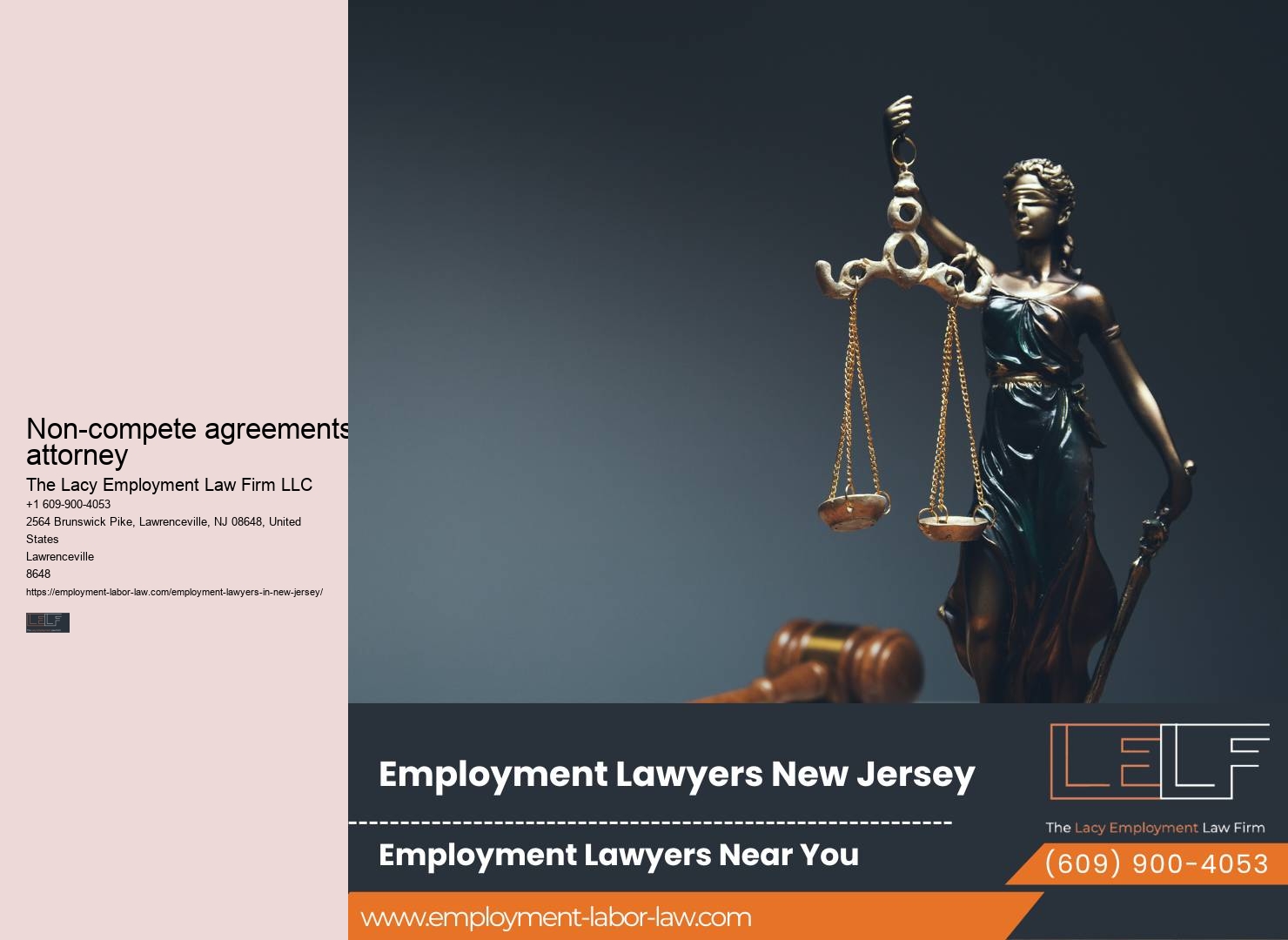 Wrongful termination attorney NJ