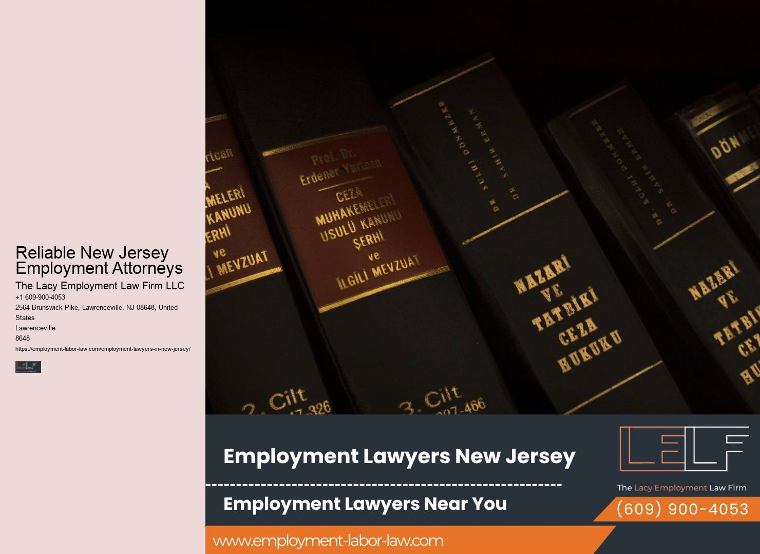 NJ attorneys for employee rights