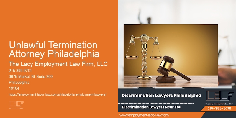 Unlawful Termination Attorney Philadelphia