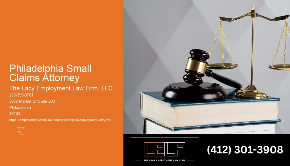 Trusted Legal Expert Philadelphia Small Claims Attorney