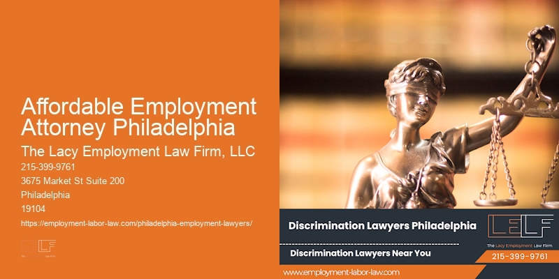 Affordable Employment Attorney Philadelphia