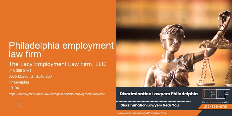 Philadelphia employment law firm