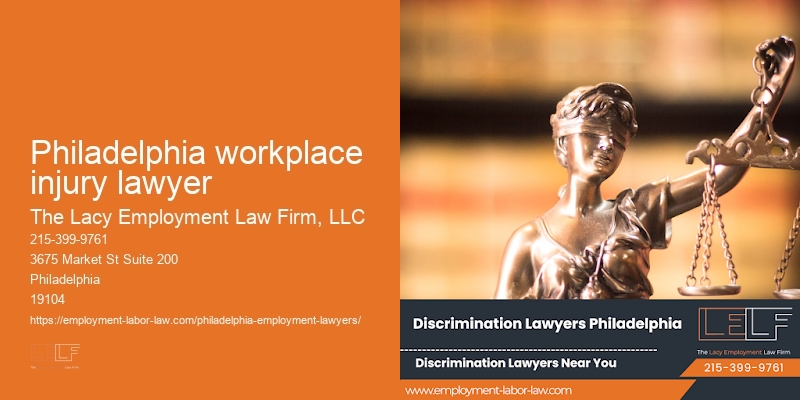 Philadelphia workplace injury lawyer