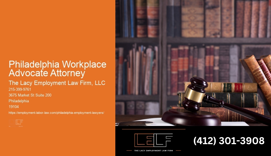 Workplace Legal Issues Lawyer Philly