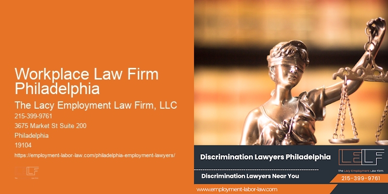 Workplace Law Firm Philadelphia