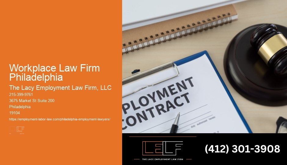 Employment Law Representation Philly