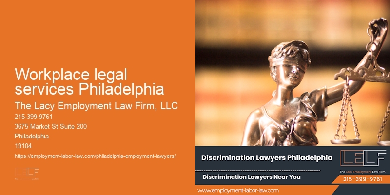 Workplace legal services Philadelphia