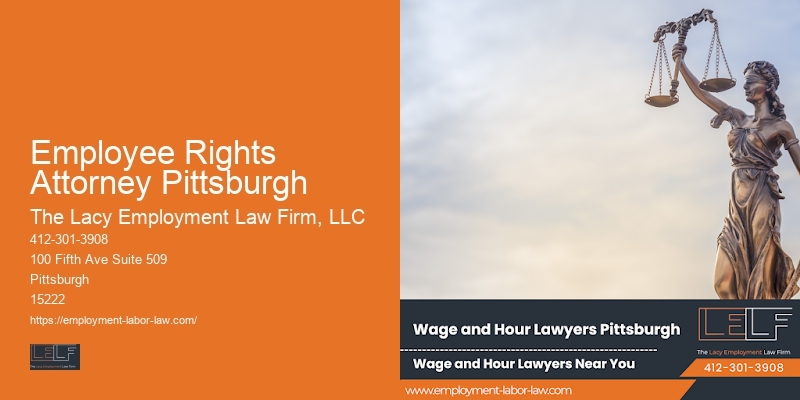 Employment Law Events Employee Rights Attorney Pittsburgh